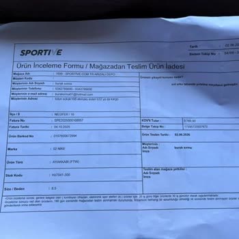 Nike Air Zoom Alphafly Next Ayakkabısında Erken Aşınma Ve İade Talebinin Reddedilmesi