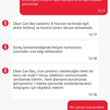 Teslim Edilmeyen Sipariş, Geciken İade Ve Haksız Ceza