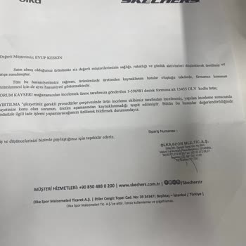 Skechers İnceleme Sürecinde Red Kararı Şeffaf Değil Ve Gerçekçi Değil