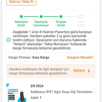 Kargo Gecikmesi Ve Sipariş İptali Talebi