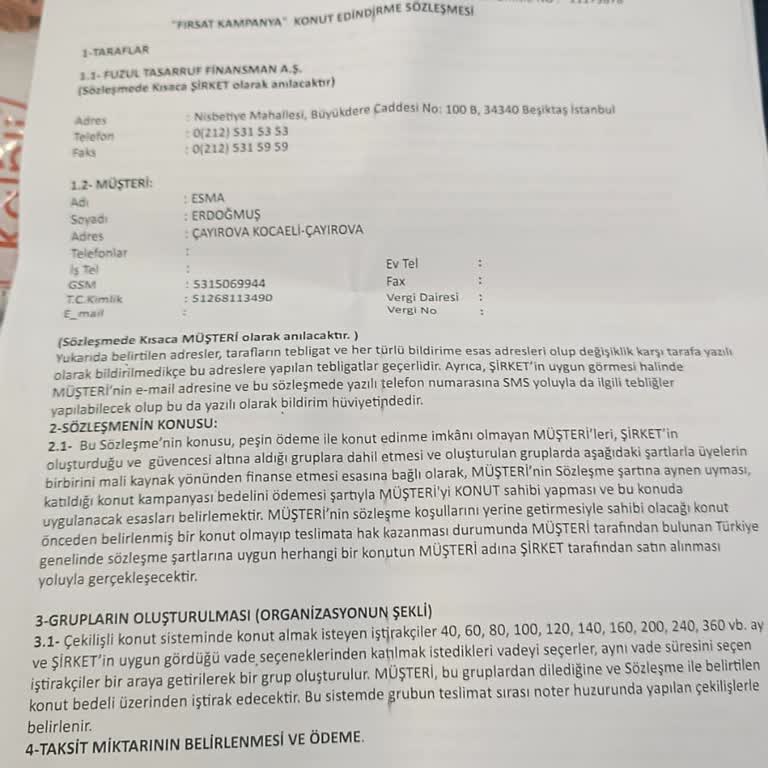 Sistemin Limit Düşüşüne Rağmen Organizasyon Ücreti Azaltılmadı