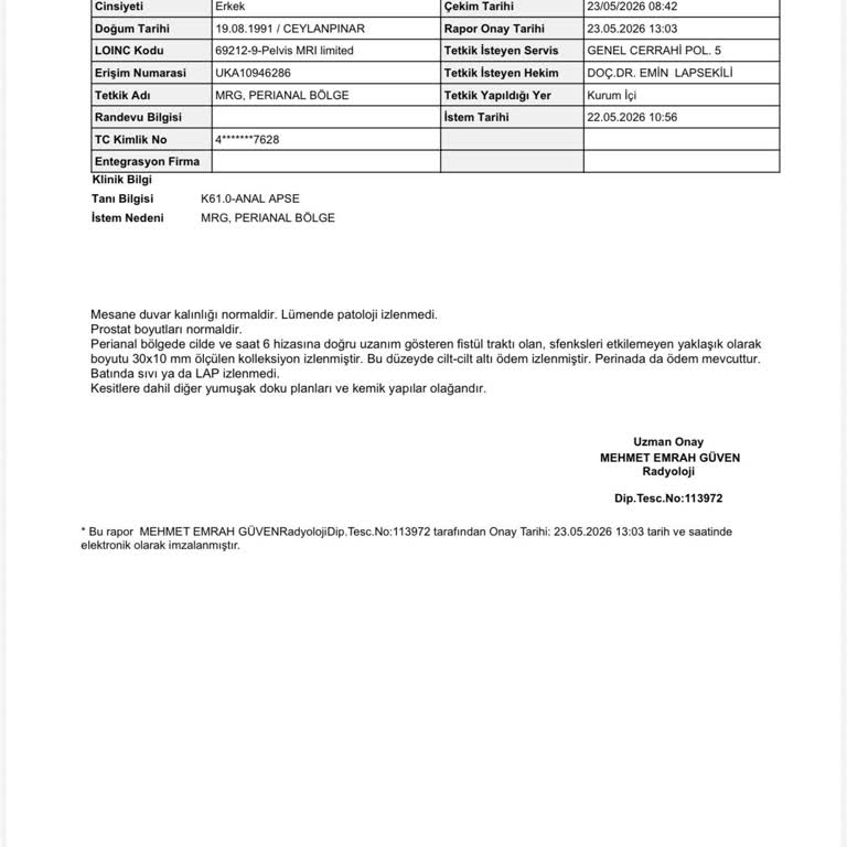 Egepol Hastanesinde Ameliyat Sonrası Kanama Ve Apse Nedeniyle Tam Ücret İadesi Talebi