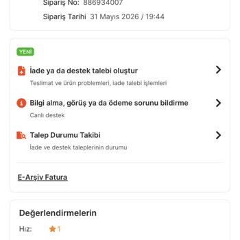 Teslim Edilmedi, İade Yapılmadı Ve Müşteri Hizmetleri Çözüm Sunamıyor