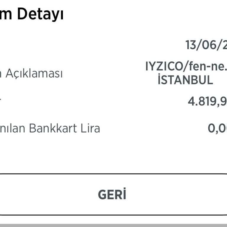 Ödeme Çekildi Ancak Sipariş Onayı Yok, İletişim Kurulamıyor