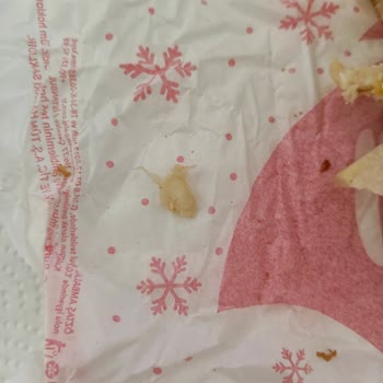 Burger King Tavuk Burgerde Büyük Kıkırdak Parçası