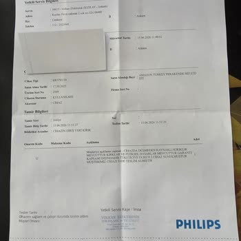 Philips Mikseri Gövdesi Ayrıldı, Servis Raporu Gerçeği Yansıtmıyor