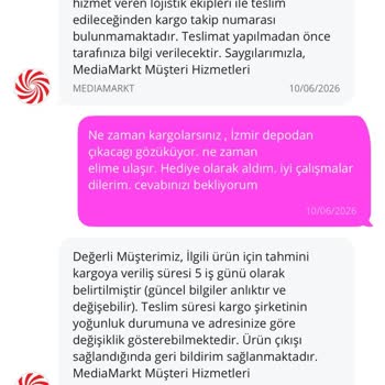 N11 Ve Media Markt'tan Teslimat Gecikmesi Ve Bilgilendirme Sorunu