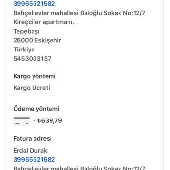 Sipariş Takibi Ve Bilgilendirme Eksikliği