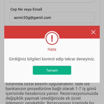 Rezervasyonum Otelde Görünmüyor Ve Cevapsız Kalıyor