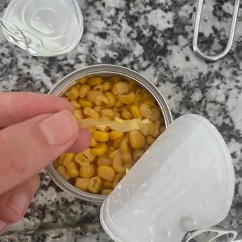Tukaş Mısır Konservesinde Su Eksikliği Ve Sert Parçalar