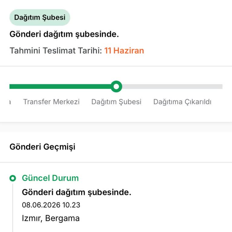 Kargo Teslimatında Uzun Süreli Gecikme Ve İletişimsizlik