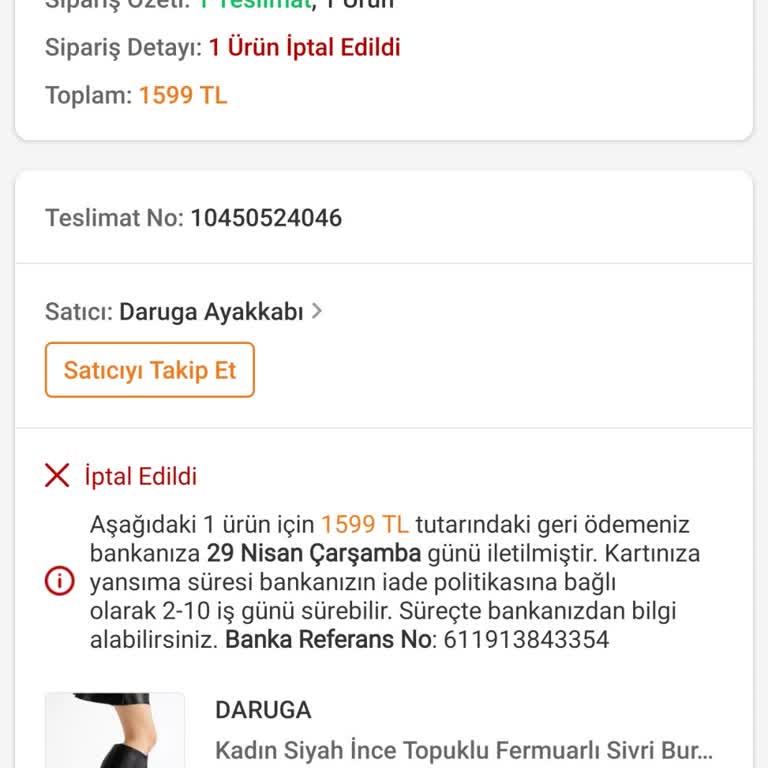 Enpara’da 1,5 Aylık 1.499 TL İade Gecikmesi