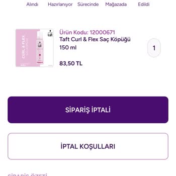 Siparişlerim Hazırlanıyor Aşamasında Kalıyor Ve Bilgilendirme Yok