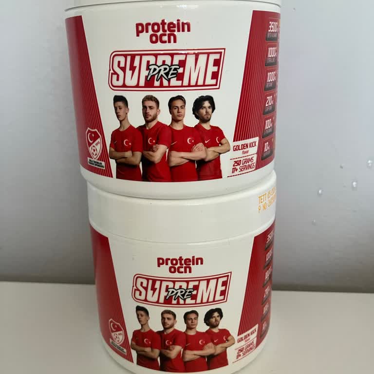 Supreme Golden Kick Preworkout Ürünü Mide Bulantısı Ve Kusma Yaratıyor