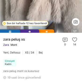 Defosuz Kürk Aldım, Ürün Tiftikli Çıktı Ve İade Talebim Reddedildi