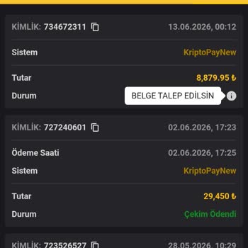 Parmabet Para Çekme İşlemlerimde Gerekçesiz Reddetme ve Tekrarlanan Belge İstemi