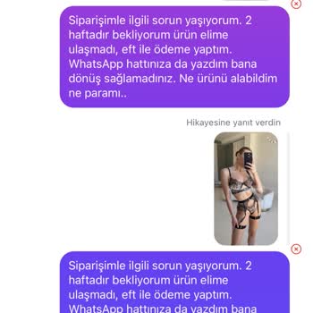 Ödenen Ürün Gönderilmedi, WhatsApp Ve Instagram İletişimi Kesildi