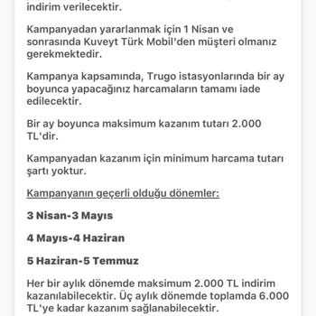 Kuveyt Türk Trugo Şarj Kampanyasında Yanıltıcı Şartlar Nedeniyle İade Alınamaması