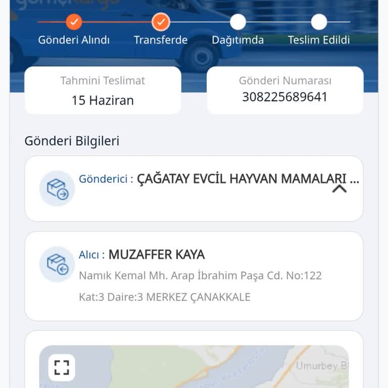 Çanakkale Şubesindeki Kargo Personelinin Saygısız Davranışı Ve Güven Kaybı
