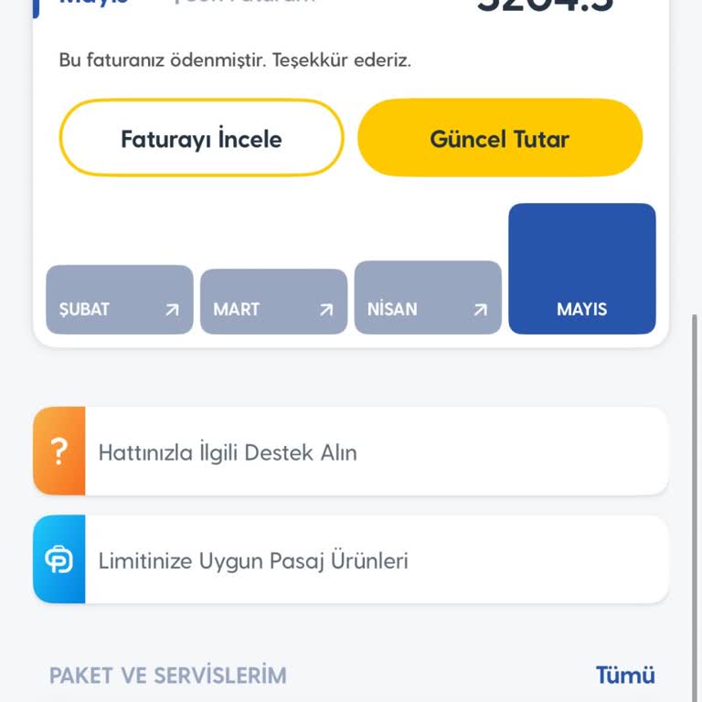 Aylık Faturam 800 TL'den 3200 TL'ye Çıktı - Kontrolsüz Ek Paket Şikayetim