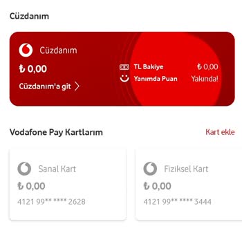 Şüpheli İşlem Gerekçesiyle Kapalı Kalan Vodafone Pay Kartlarım Açılmadı