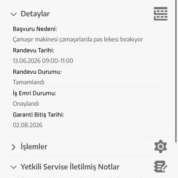 Beko CM 9120 Çamaşır Makinesinde Siyah Kalıntı Sorunu Ve Garantili Değişim Talebi