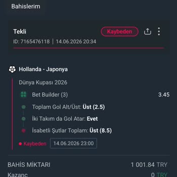 Hollanda Japonya Maçında Kazanmalıydım, İnagaming Yanlış Veri Kullanarak Kuponumu Reddetti