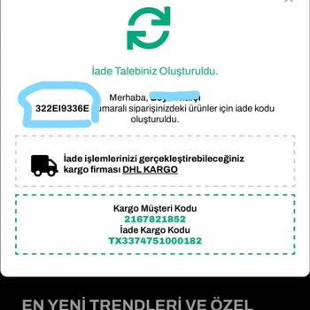 İade Tutarı Yanlış Ve Müşteri Temsilcisi Saygısız Davranış