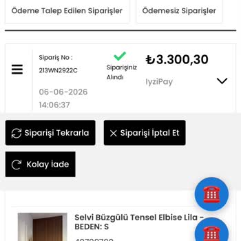 Meysadesign Ön Sipariş Bilgisi Yok, Ürün Gecikmesi Ve Cevapsız İletişim