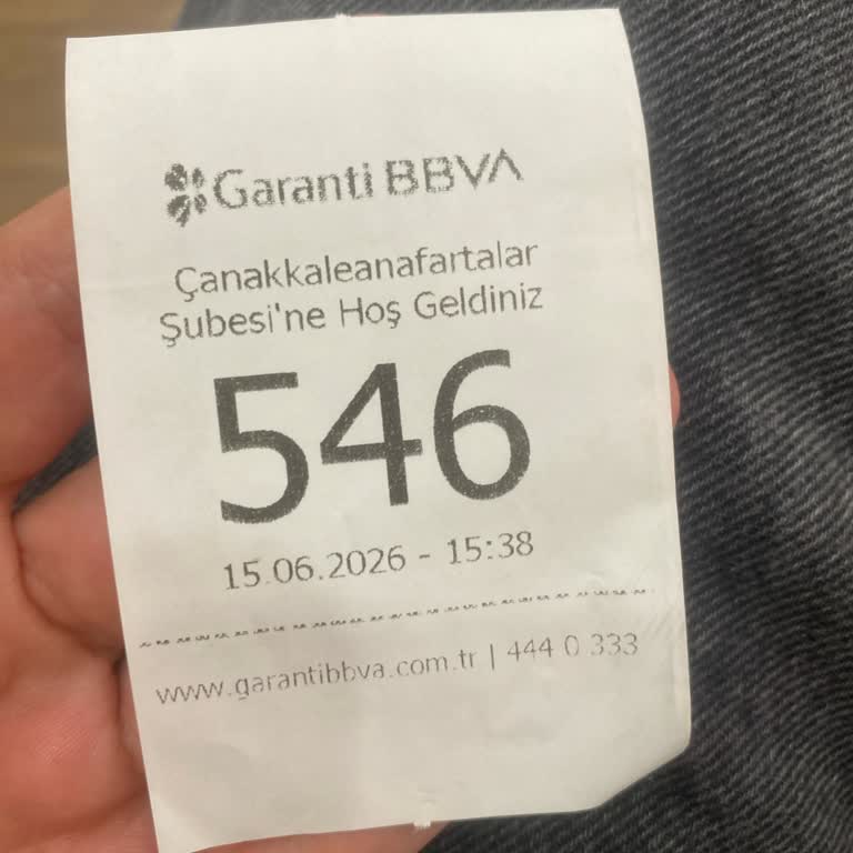 Garanti BBVA Çanakkale Şubesinde Müşteriye Saygısız Ve Tehditkar Davranış