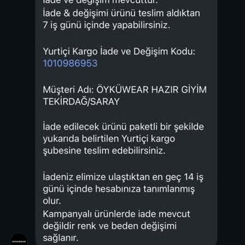 3599 TL İade Edilmedi Ve Yanıt Alınamıyor