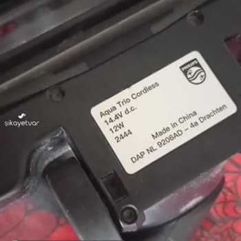 Philips Kuru Süpürge Başlık Sorunu