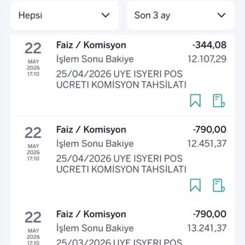 Garanti BBVA İkinci El Pos Cihazı Ve Yetkisiz Ücret Kesintileri