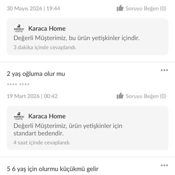 Satıcıdan Beden Bilgisi Alınamaması Ve Trendyol Müşteri Hizmetinin Yetersiz Yanıtı