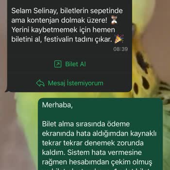 Tek Bilet İçin Üç Defa Ücret Çekildi, İade Ve Açıklama Bekleniyor