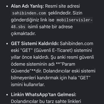 Sahibinden.com Taklit Sitesi İçin Acil Engelleme Talebi