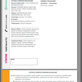 Kusurlu Bulaşık Makinesi İçin 15.299 TL İade Sürecinin Uzun Gecikmesi Ve İletişimsizlik