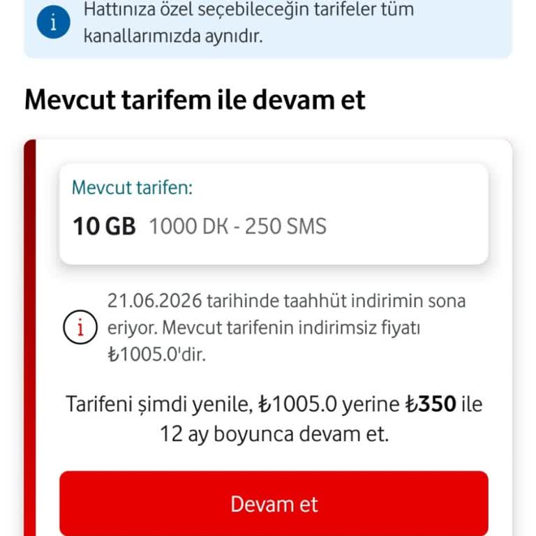 Emekli Müşterinin Yüksek Taahhüt Ücreti Şikayeti