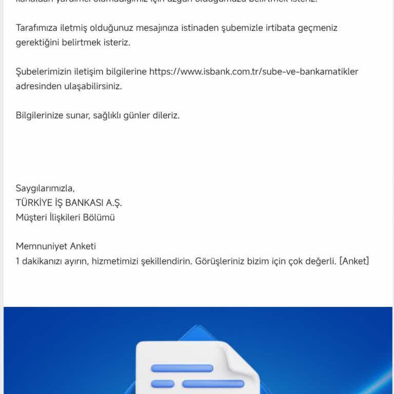 İş Bankası Kredi Kartı Borcunda Yasal Takibe Karşı Son Yapılandırma İsteği