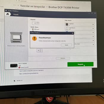 Brother Yazıcıda Tekrarlayan Tarama Hatası, Renk Bozukluğu, Uzun Servis Süreci Ve Hasarlı Teslimat