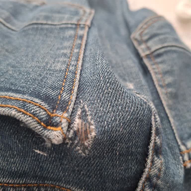 Colin's Kot Pantolon Üç Giyişte Yırtıldı, Değişim Talebi