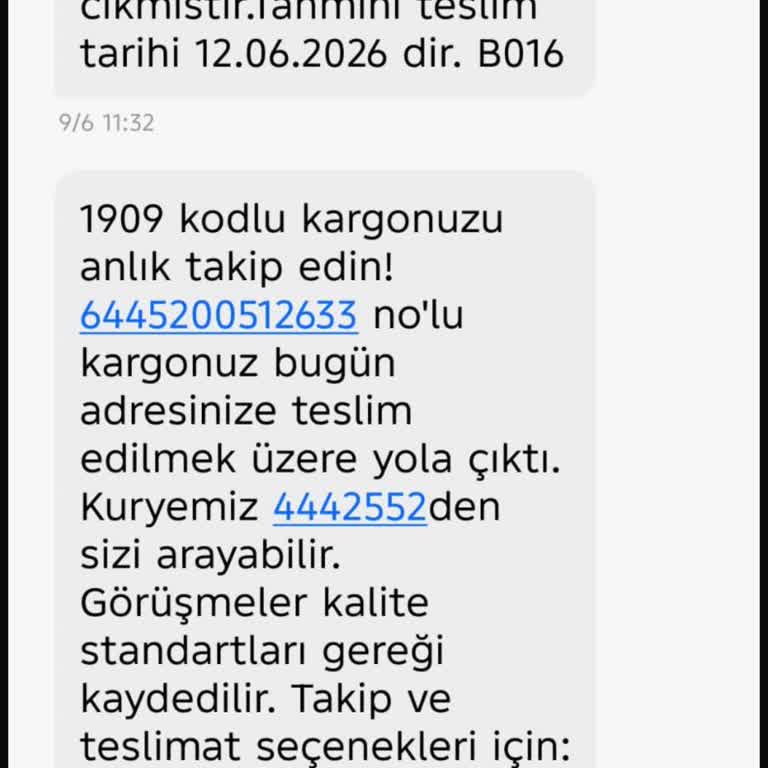 Yanıltıcı 'Evde Yoktunuz' Mesajı Ve Şubeden Kargo Teslim Almak Zorunluluğu