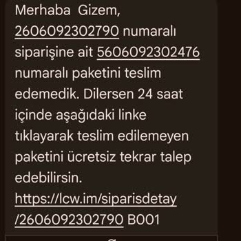 Teslim Edilmeyen Kargo Yanlışlıkla İade Edildi