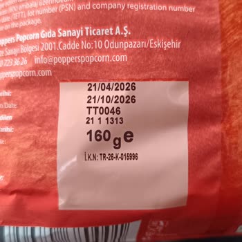 BİM Patlamış Mısırda Böcek Tespiti Sağlık Ve Hijyen Endişesi