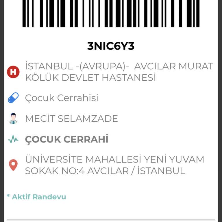 Randevu Alınan Sünnet İşlemi İçin Doktorun Saygısız Davranışı Ve Reddetmesi