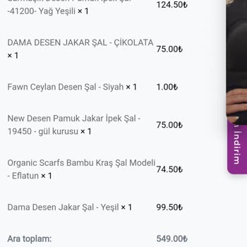 Organic Scarfs Siparişim Kargoya Verilmedi Ve İade Talebim