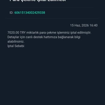Slotday Ödeme Sorunu 7.000 TL Kazancım Ödenmedi