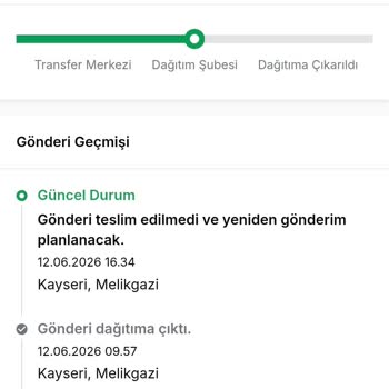 Sürat Kargo Kayseri Şubesinin Teslimat Gecikmesi Ve Kaba Üslubu