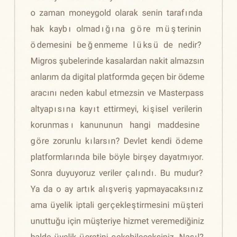 Ön Ödemeli Kartla Ödeme İmkânı Olmadan Masterpass Zorunluluğu