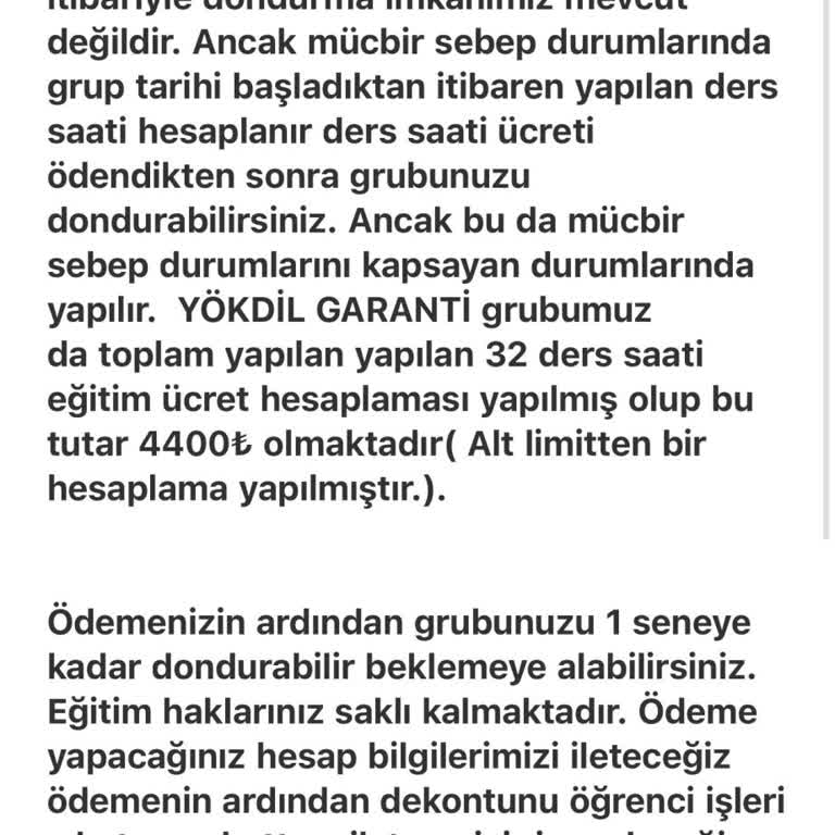 Sınav Kampı Sınav Tarihi Değiştiği İçin Program Şartları Tek Taraflı Değiştirildi ve İade Reddi